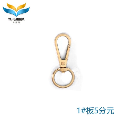 Handbag hardware lobster clasp swivel spring snap hook d ring snap hook-1#板5分元