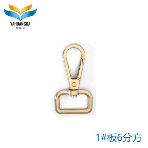 Zinc alloy plain finish heavy industry lifting hooks for hanger use-1#板6分方