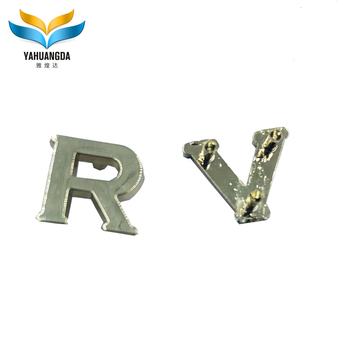 Wholesale Zinc Alloy Gold Handbag Clothing Metal Tag Label
