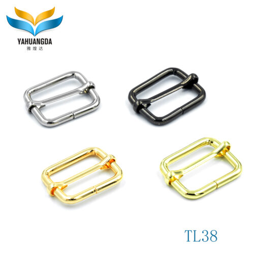 Wholesale Cheap Metal Ring Buckle Adjust Slides Iron Quick Release 16mm Metal Slider Buckle For Bag Fitting(TL38-5x6)