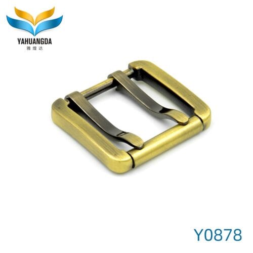 Manufacturers selling metal pin buckle bag hardware zinc alloy bag shoe buckle Y0878
