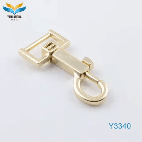 zinc alloy metal clip swivel hook handbags hardware Y3340