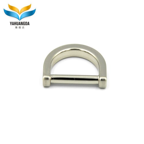 Wholesale Leather Handbag Metal Adjustment Welded Round Metal D Ring Buckle For Handbags Hardware (Y3456)