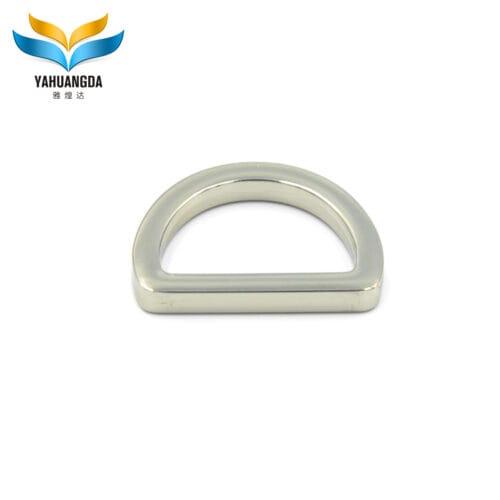 Low Price Wholesale Bag Accessories Custom Dring Light Gold Metal D Ring For Handbag Hardware (Y4355)