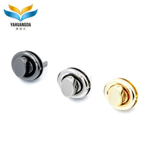 High end handbag twist lock or purse lock bag hardware accessories handbags hardware locks ZM574