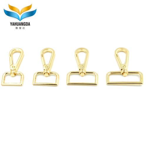 Hardware accessories rotating dog zinc alloy bag hook key ring chain universal buckle-ZM887