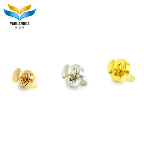 Factory price sale single rivets magnetic snap with 12mm rivet for handbag14*4mm 18*4mm 18*2mm