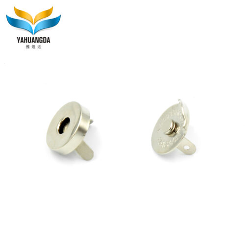 Factory wholesale magnetic buttons full cover magnetic snaps with blank for handbag 18*4mm 14*4mm