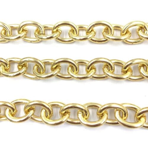 High-grade handbags aluminum O-chain