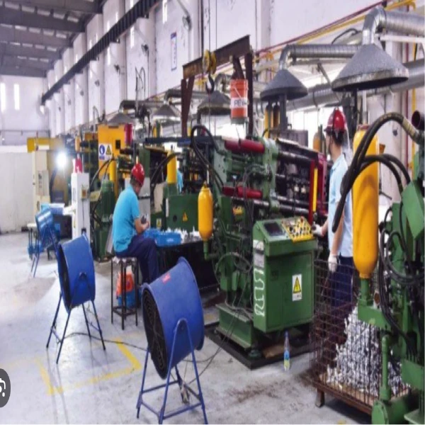 Metal hardware production process 3 - die casting machine